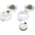 Thermos Motion Mobilní termohrnek - bílá, 0,6 l