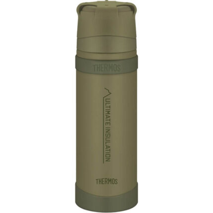 Thermos Mountain FFX Termoska se šálkem do extrémních podmínek – khaki, 0,75 l