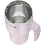 Thermos Refreshing Termohrnek s madlem a brčkem – matně levandulová, 0,85 l