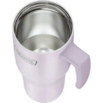 Thermos Refreshing Termohrnek s madlem a brčkem – matně levandulová, 1,1 l