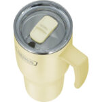 Thermos Refreshing Termohrnek s madlem a brčkem – matně vanilková, 1,1, l